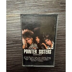 Pointer Sisters Contact Cassette‎ Tape 1985 RCA Records Richard Perry